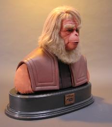 Planet of the Apes collectible display bust